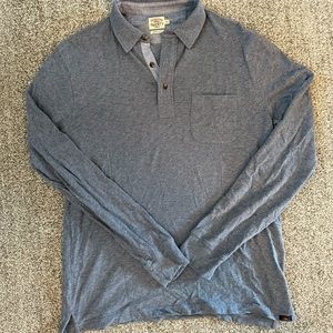 Faherty Mens Movement Long-Sleeve Polo